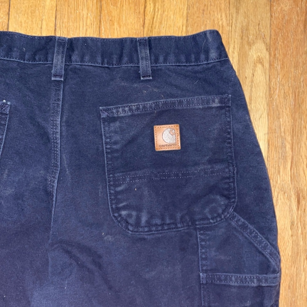 Navy Carhartt pants